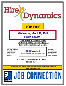 Download Hire Dynamics March 16 Job Fair pdf file HERE